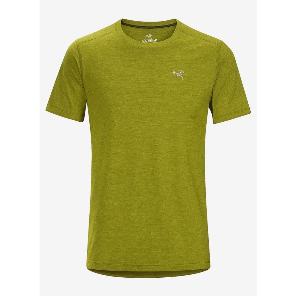 Arc'teryx Cormac Crew Neck Shirt Mens XXL Olive Moss Heather NWT Performance Tee